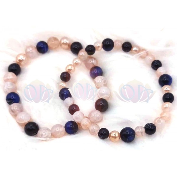 PULSEIRA ANCESTRAL - ALQUIMIA AZUL (C/ TURMALINA NEGRA E PEDRAS PRECIOSAS) PULSEIRA ANCESTRAL - ALQUIMIA AZUL (C/ TURMALINA NEGRA E PEDRAS PRECIOSAS)